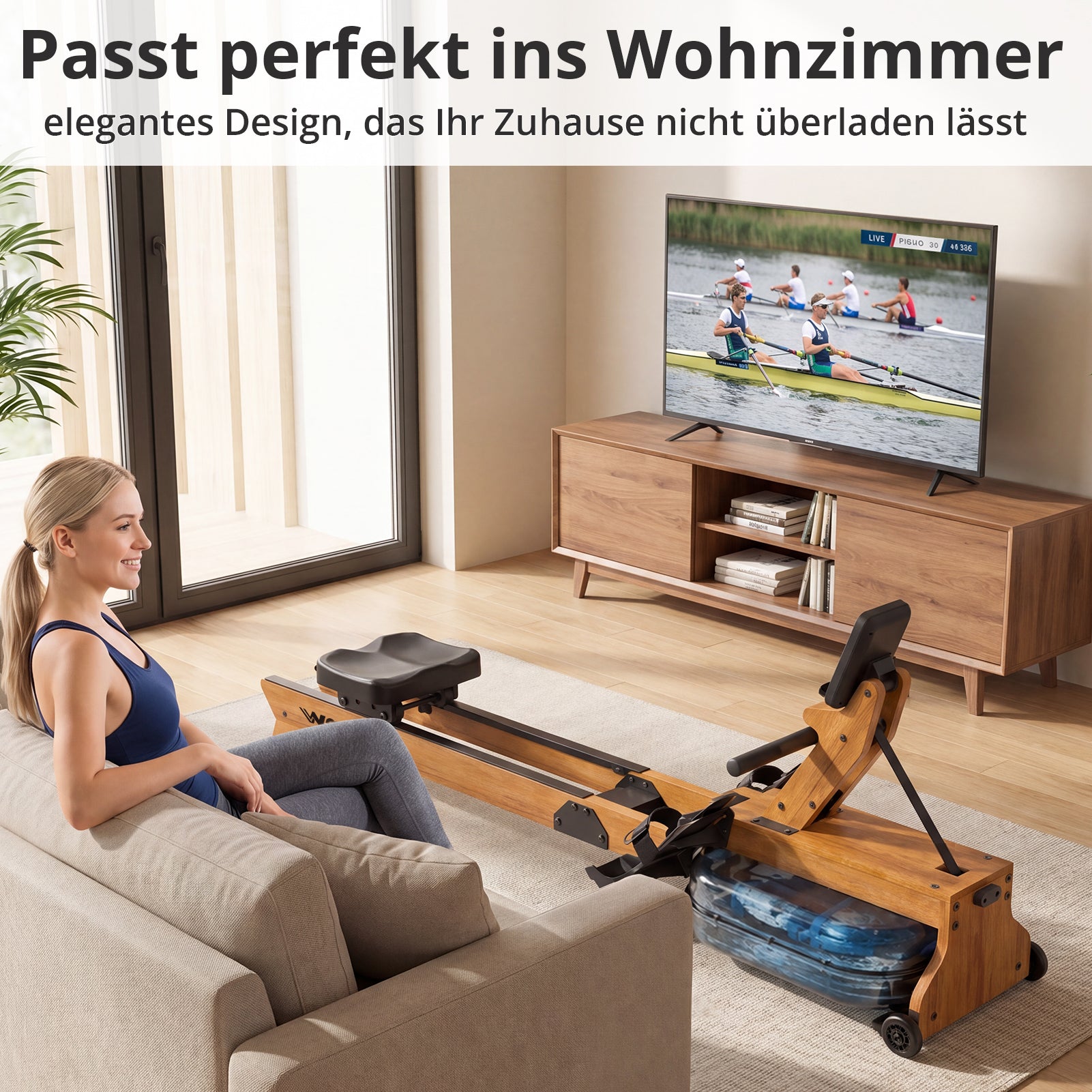 Wenoker RW623-50 Wasserwiderstand Holz-Rudergerät
