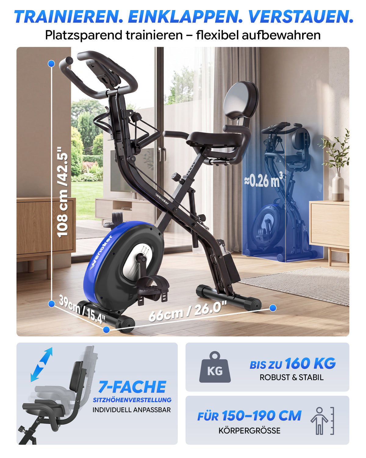 Wenoker X3 5-in-1-Heimtrainer