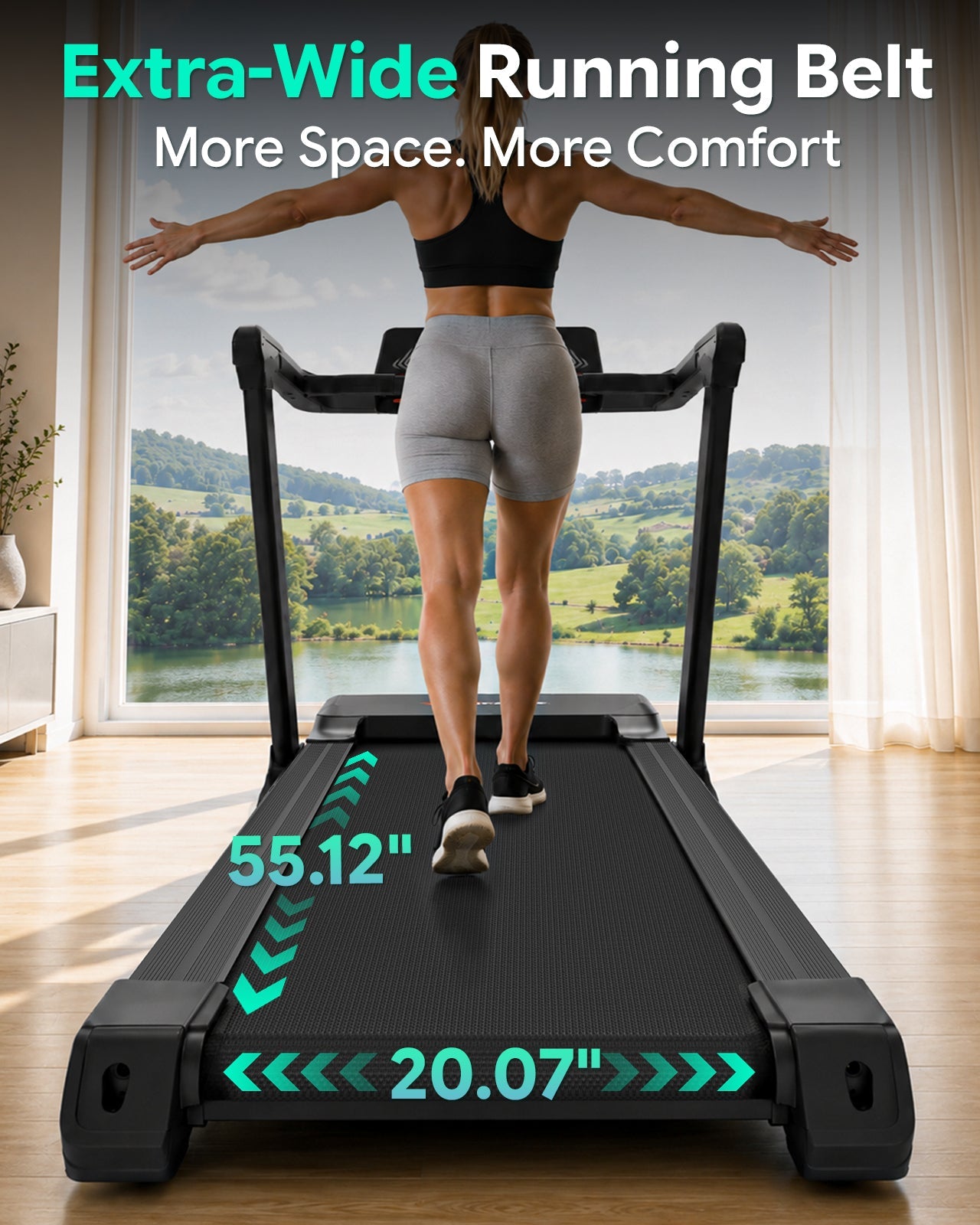 Wenoker X-T510M Laufband klappbar mit Steigung