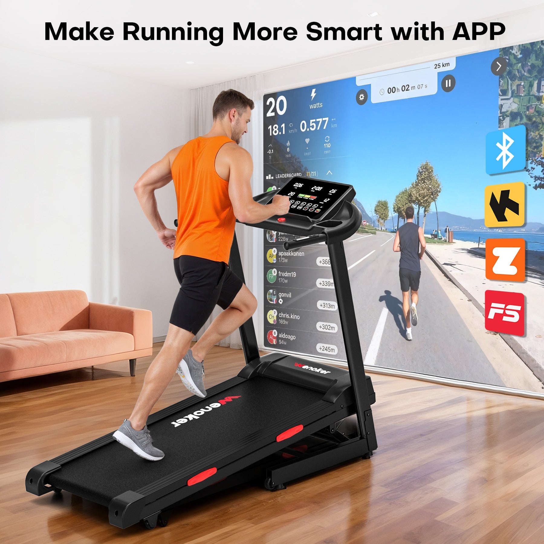Wenoker X-T421 klappbares Laufband