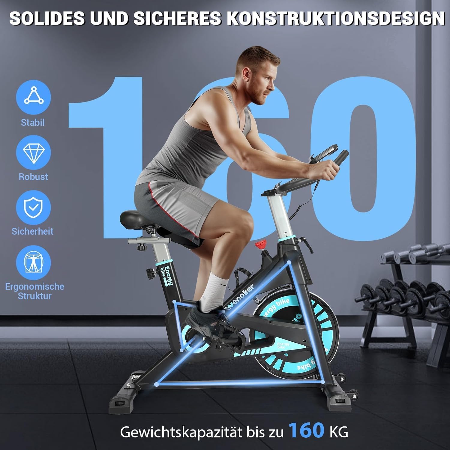 Wenoker Magnet-Heimtrainer JC308