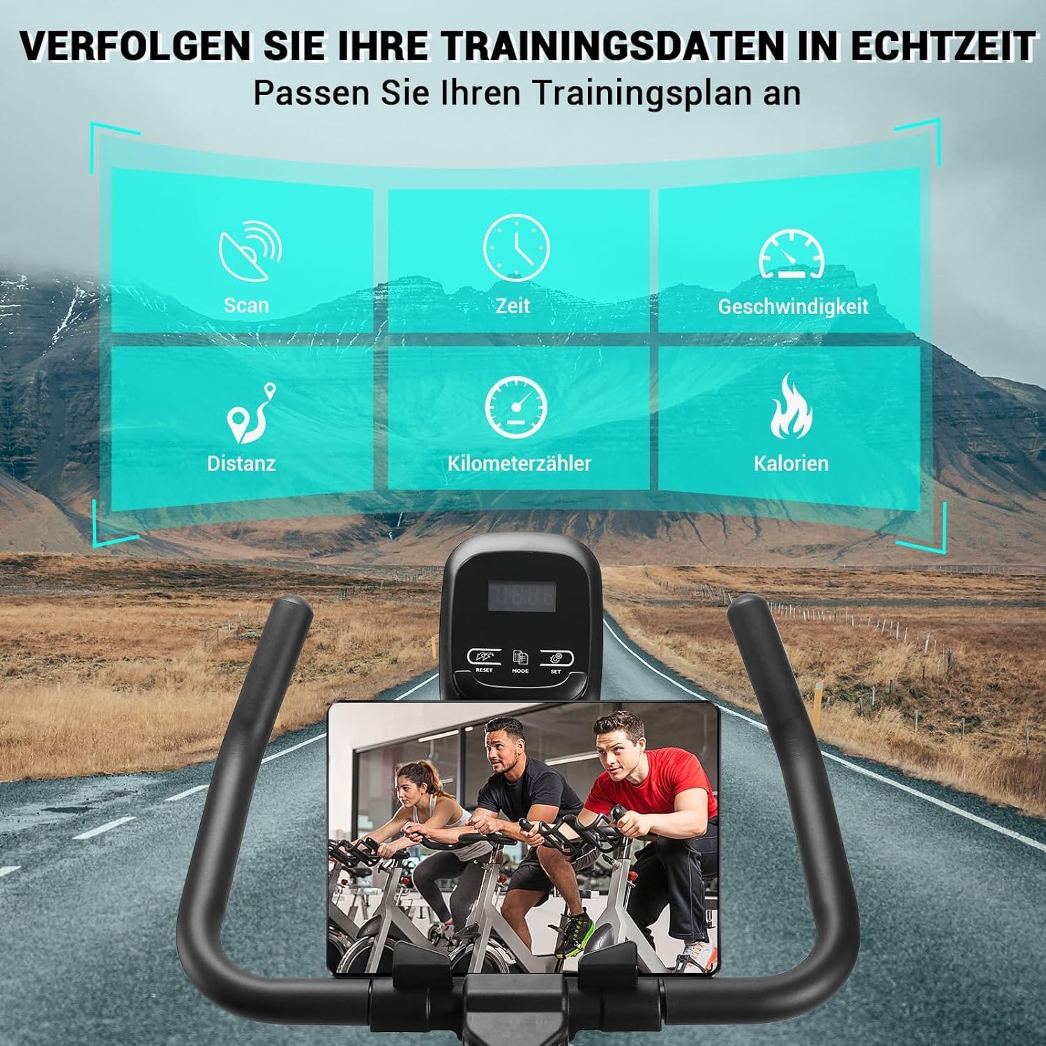Wenoker Magnet-Heimtrainer JC312 (Blau)
